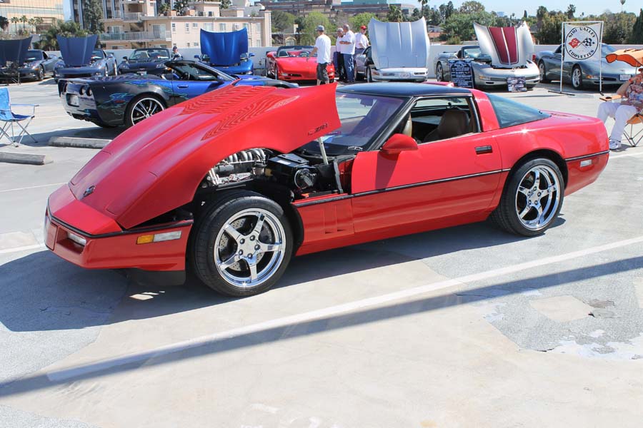 Vette Parking Only: Corvettes Descend on the Petersen!  