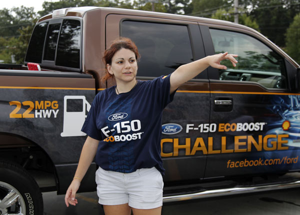 Winning F-150 EcoBoost Challenge Driver Averages 28.3 MPG, Holds Donation Drive for Hurricane Irene Victims