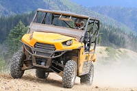 Driving Kawasaki's Teryx4 on the Gorgeous Trails of Mountain Shasta