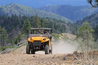 Driving Kawasaki's Teryx4 on the Gorgeous Trails of Mountain Shasta