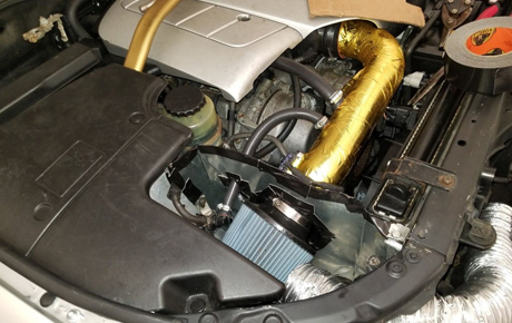 Homemade LS430 True Cold Air Intake
