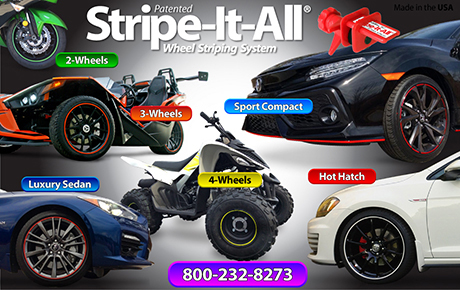 Stripe-It-All® Transforms Your Vehicle in One Hour