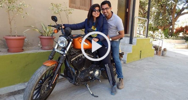 Coolest Wife in the World Buys Husband a Harley-Davidson